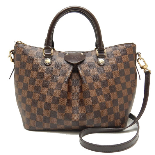 Louis Vuitton Damier Sienna PM Handbag Brown