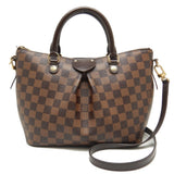 Louis Vuitton Damier Sienna PM Handbag Brown