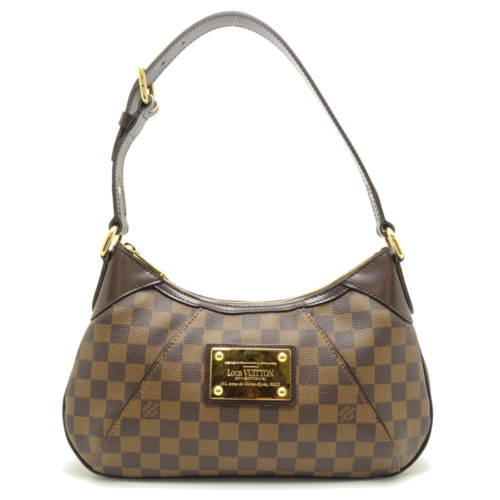 Louis Vuitton  Damier Thames PM Ebene  Shoulder Bag