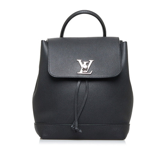 Louis Vuitton LockMe Backpack Daypack Noir Black