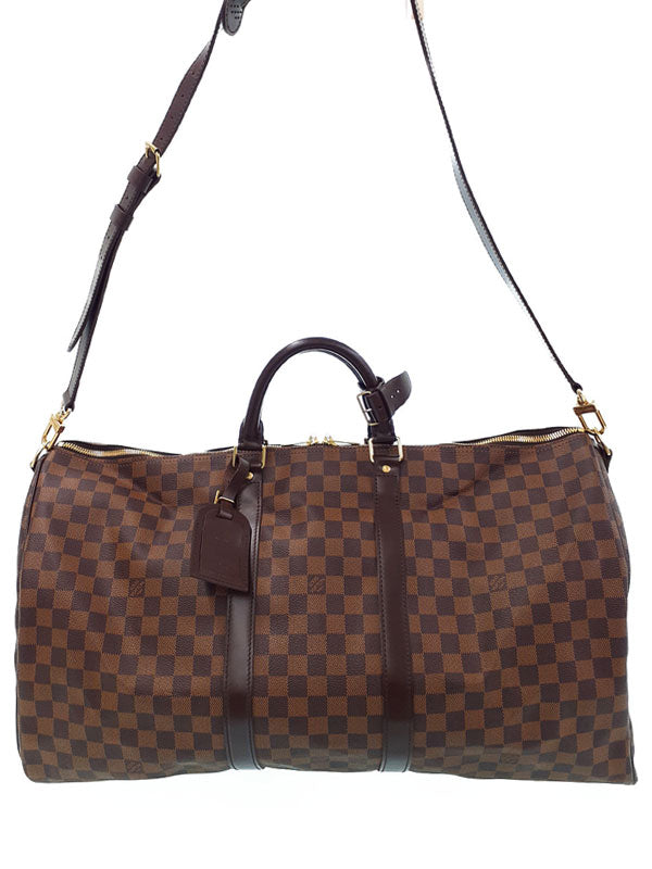 Louis Vuitton Damier Keepall Bandouliere 55 Handbag
