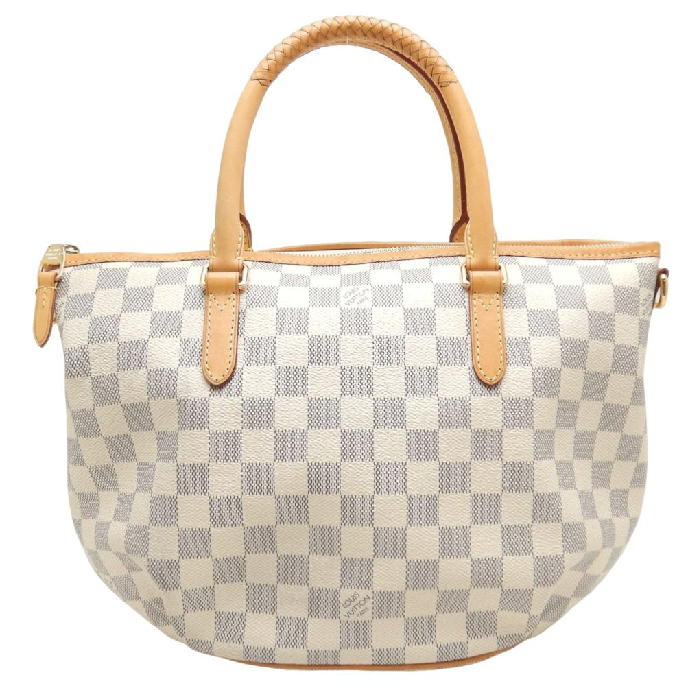 Louis Vuitton Damier Azur Riviera PM Handbag White