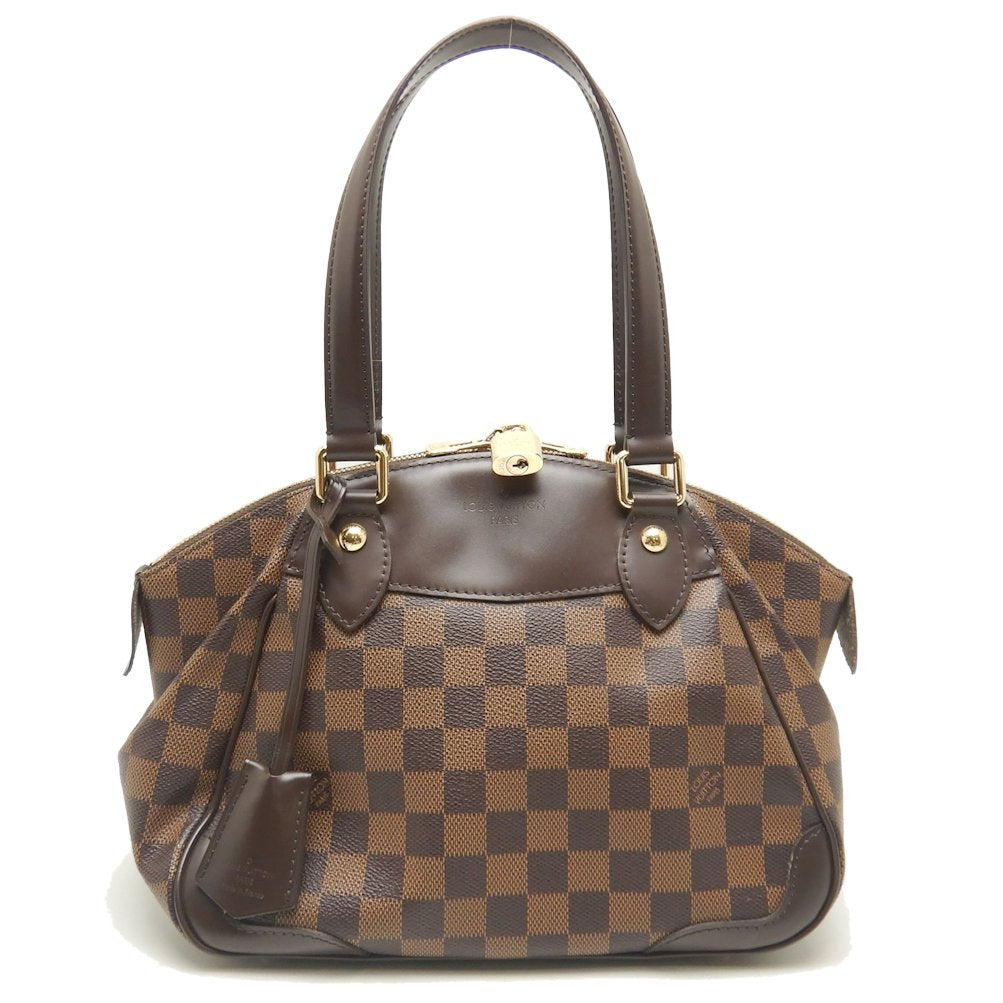 Louis Vuitton Damier Verona PM Handbag Brown