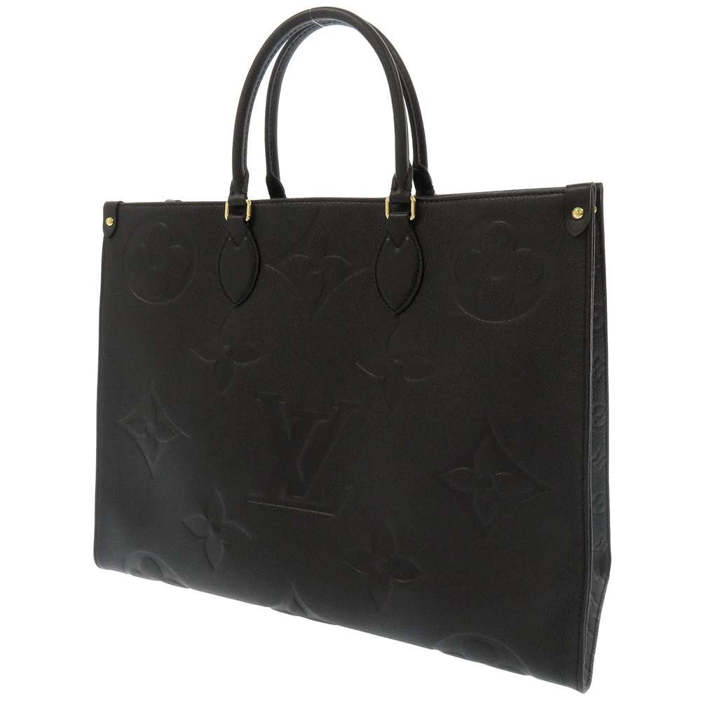 Louis Vuitton Handbag Monogram Implant On The Go GM