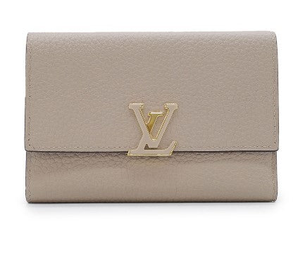 Louis Vuitton Portefeuille Compact Folding Wallet Taurillon