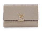 Louis Vuitton Portefeuille Compact Folding Wallet Taurillon