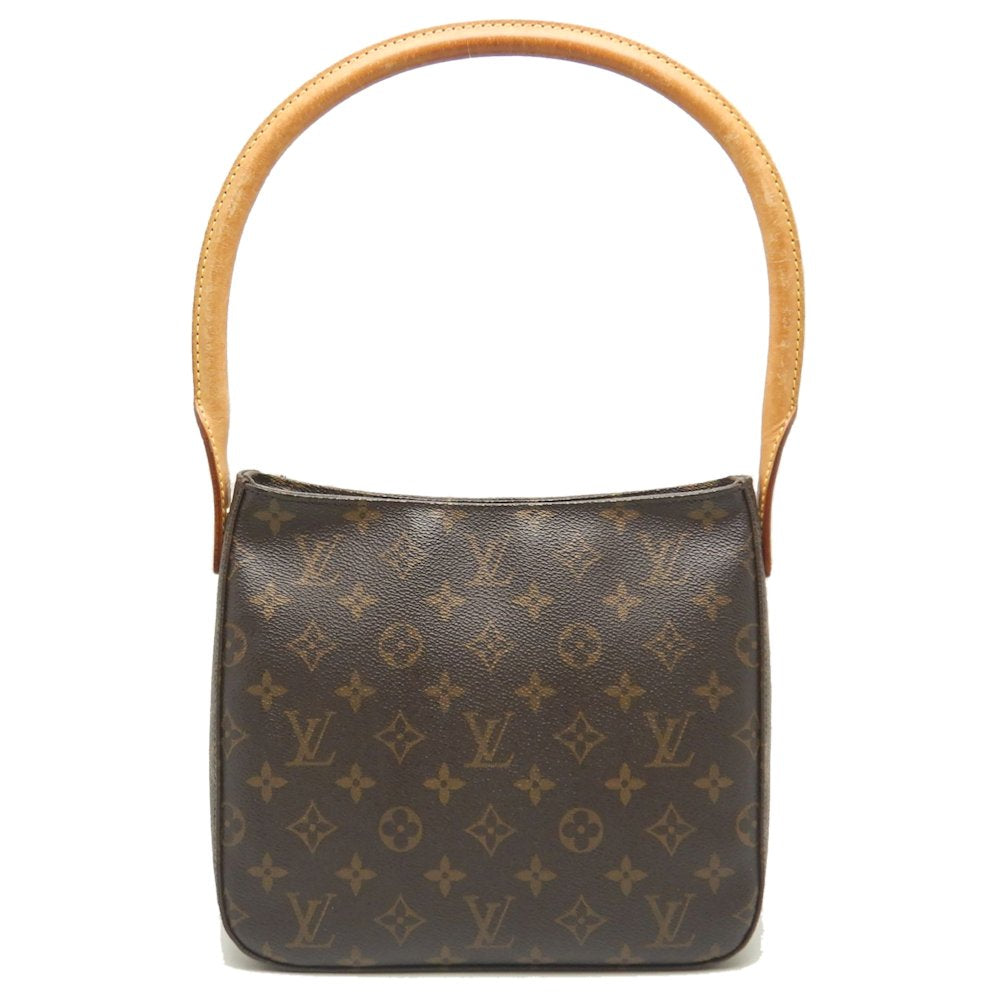 Louis Vuitton Monogram Looping MM Shoulder Bag Brown