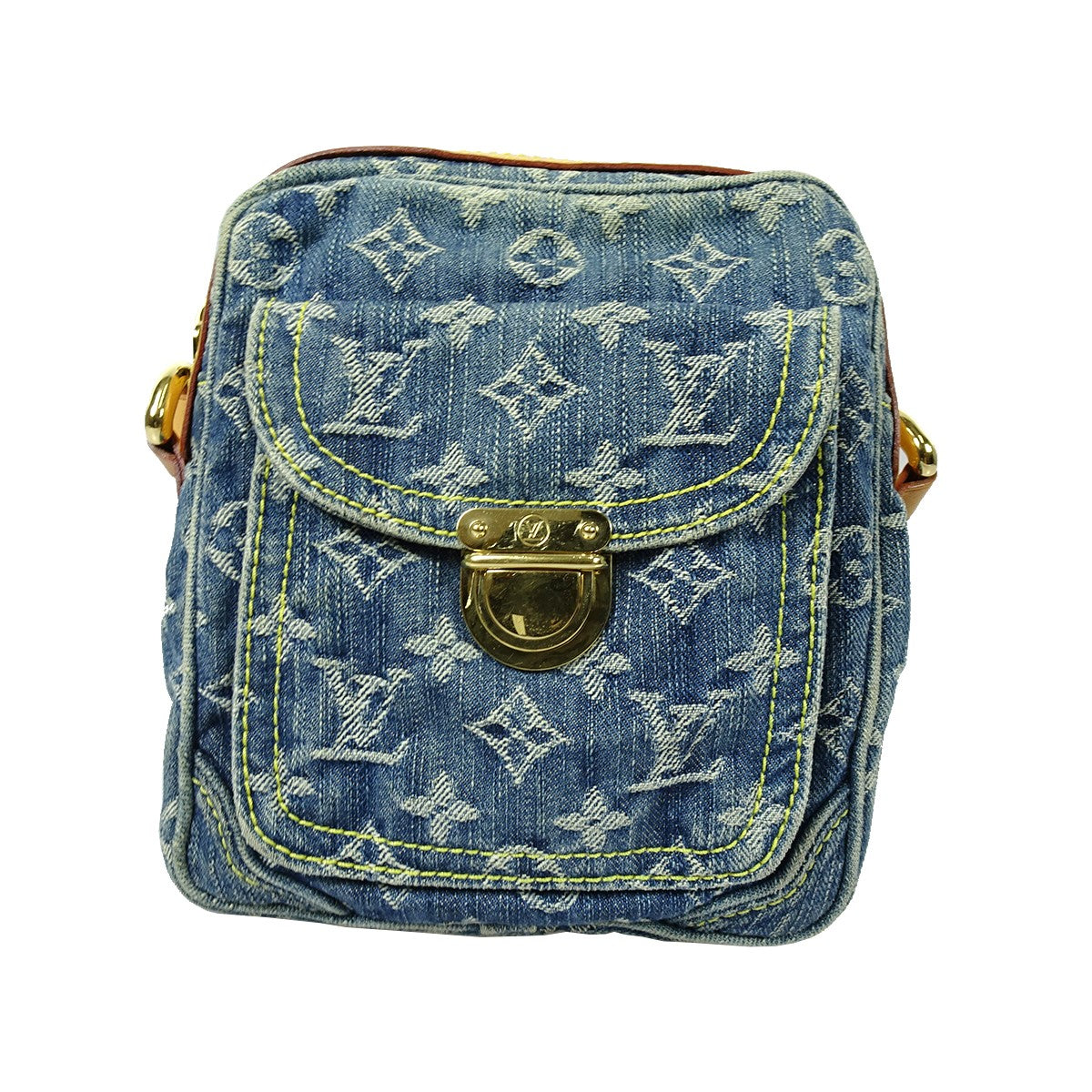 Louis Vuitton Monogram Denim Camera Bag