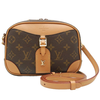 Louis Vuitton Monogram  Deauville Mini Shoulder Bag Brown