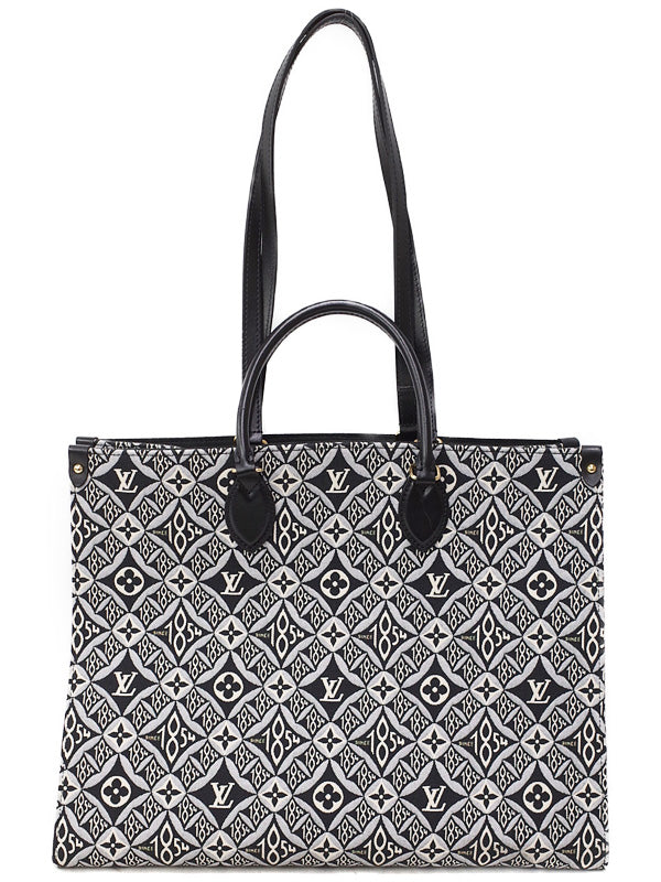 Louis Vuitton Monogram Jacquard On The Go GM 2way Bag