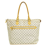 Louis Vuitton Saleya MM Damier Azur Tote Bag Handbag