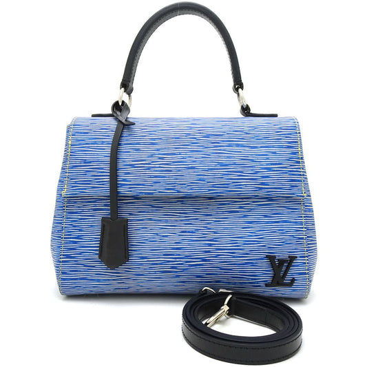 Louis Vuitton Epi Cluny BB 2way Bag Denim