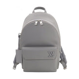 Louis Vuitton Aerogram Takeoff Backpack Rucksack Leather Gray