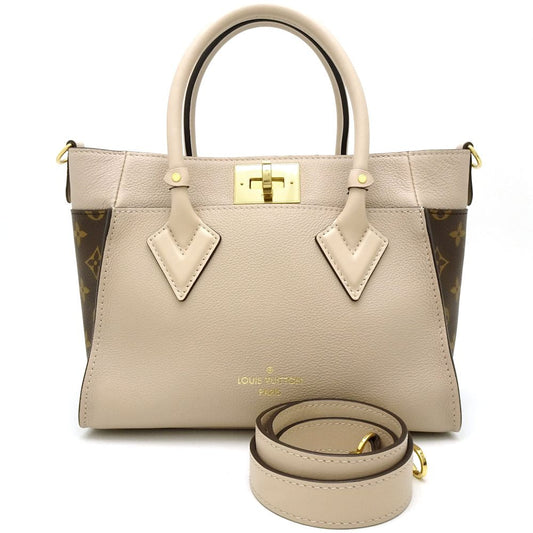 Louis Vuitton On My Side PM 2Way Bag Greige Creme
