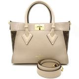 Louis Vuitton On My Side PM 2Way Bag Greige Creme