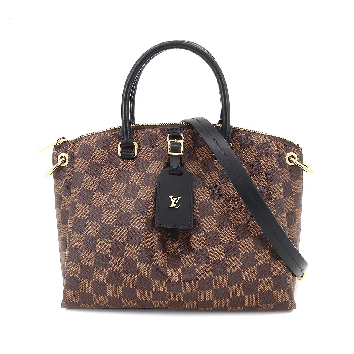 Louis Vuitton Damier Odeon Tote PM 2 Way Hand Shoulder Bag Ebene