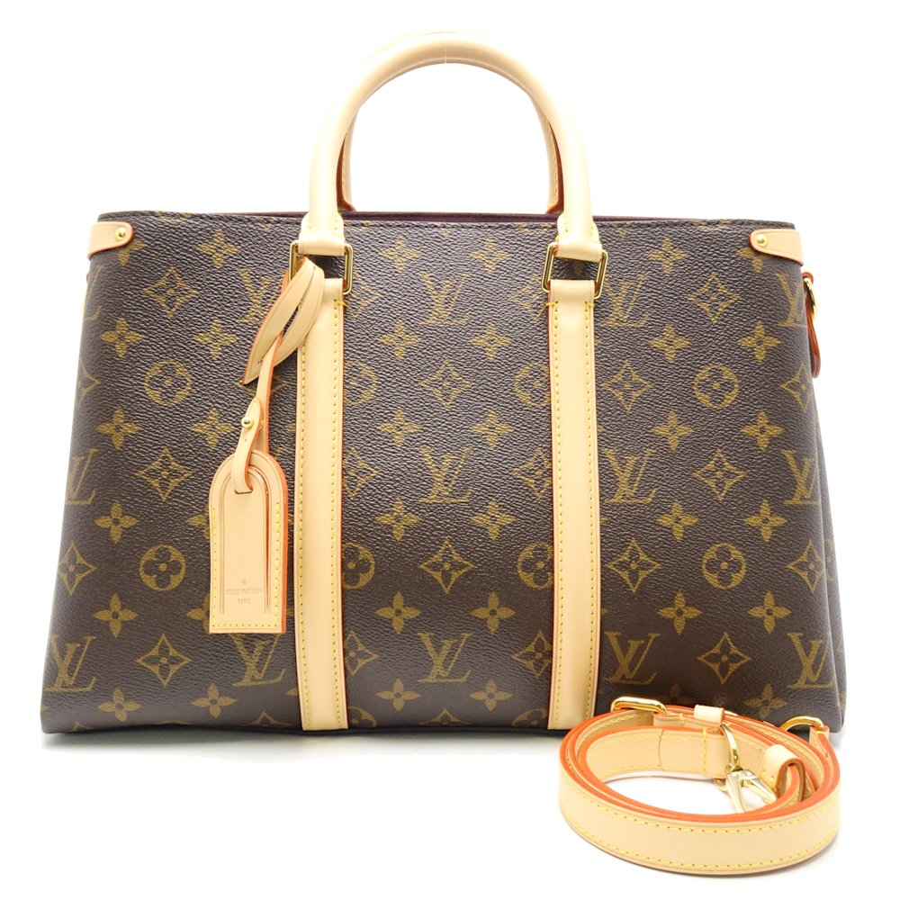 Louis Vuitton Monogram Sufro MM Brown 2WAY Bag