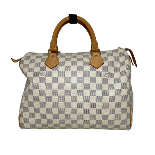 Louis Vuitton Speedy 30 Damier Damier Azur Canvas Handbag