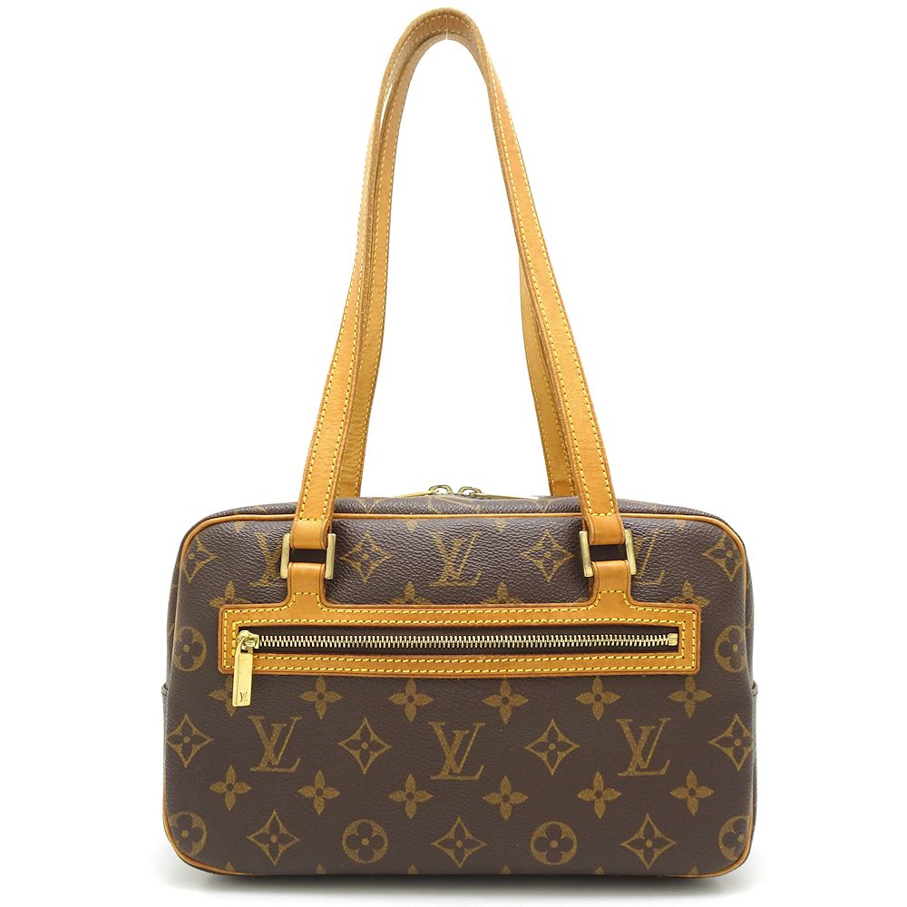 Louis Vuitton Monogram  Cite MM Crossbody Shoulder Bag Brown