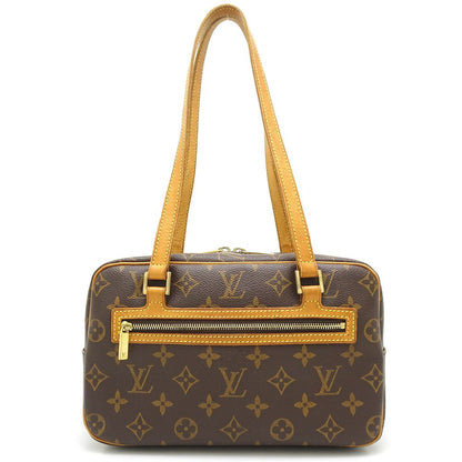 Louis Vuitton Monogram  Cite MM Crossbody Shoulder Bag Brown