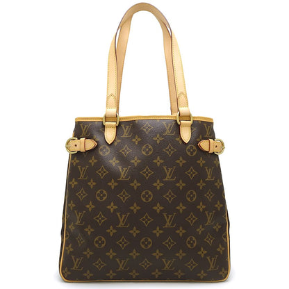 Louis Vuitton Monogram Batignolles Vertical Tote Bag Brown