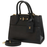 Louis Vuitton Handbag City Steamer 2way Shoulder Bag Black