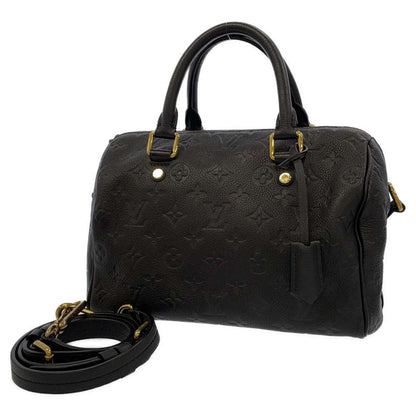 Louis Vuitton Handbag Monogram Implant Speedy Bandouliere 25