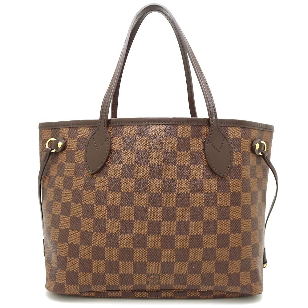 Louis Vuitton Damier Neverfull PM Tote Bag Ebene