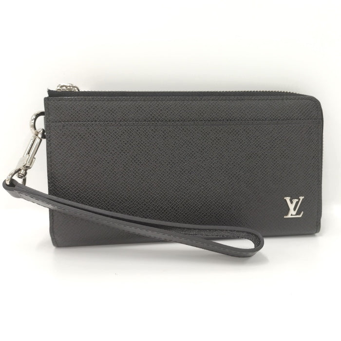 Louis Vuitton Zippy Dragonne L- Shaped Zipper Long Wallet Taiga
