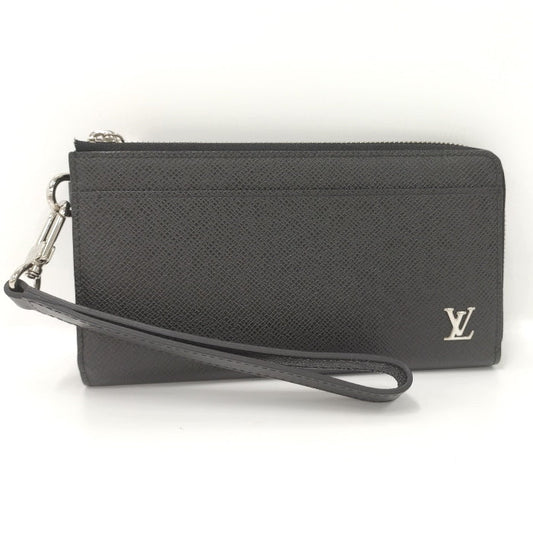Louis Vuitton Zippy Dragonne L- Shaped Zipper Long Wallet Taiga