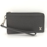 Louis Vuitton Zippy Dragonne L- Shaped Zipper Long Wallet Taiga