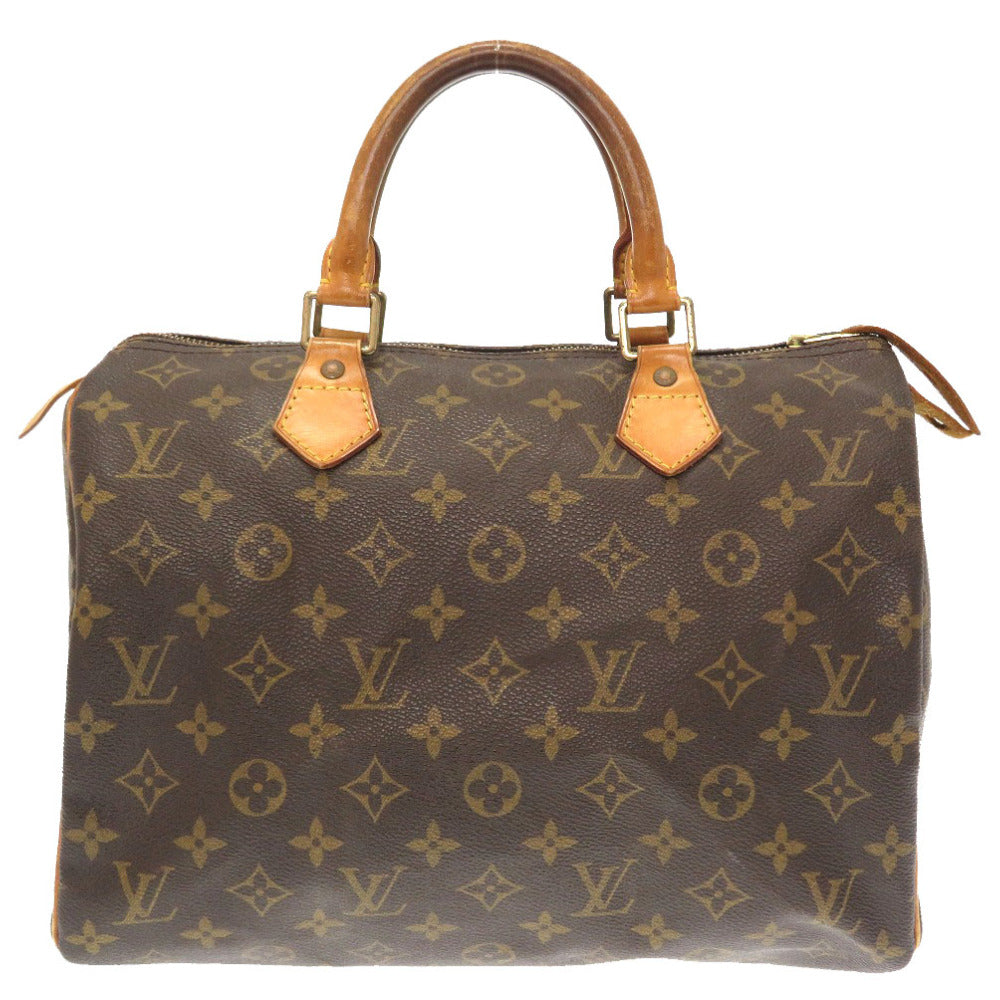 Louis Vuitton Monogram Speedy 30 Handbag Bag