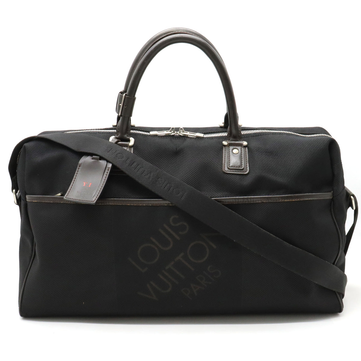 Louis Vuitton Damier Jean Albatros Shoulder Bag Noir Black