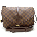 Louis Vuitton Damier Saumur 30 Crossbody Shoulder Bag Ebene