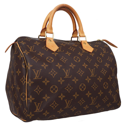 Louis Vuitton Speedy 30 Monogram Canvas Brown