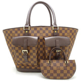 Louis Vuitton Damier Manosque GM Handbag Ebene