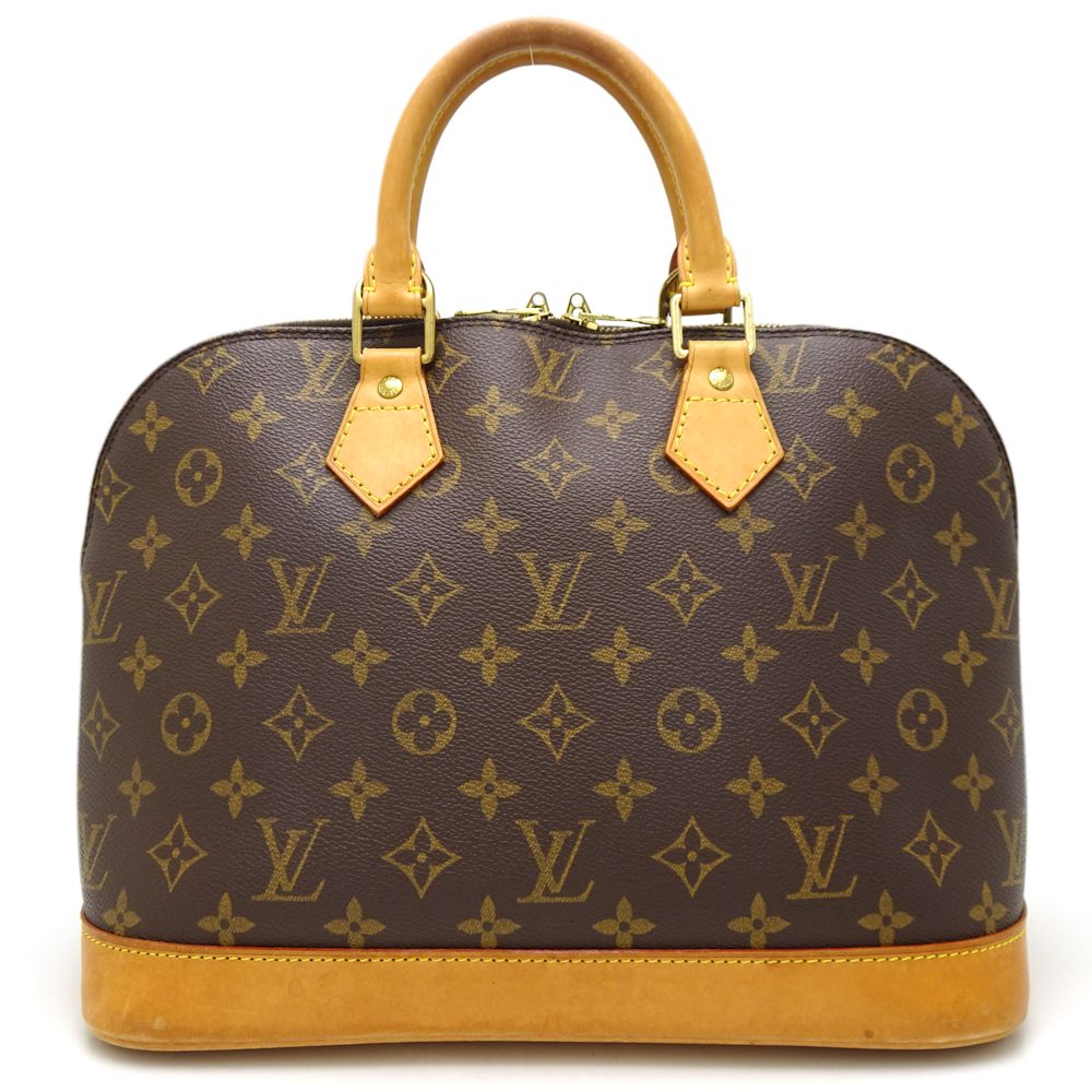Louis Vuitton Monogram Alma Handbag Brown