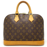 Louis Vuitton Monogram Alma Handbag Brown
