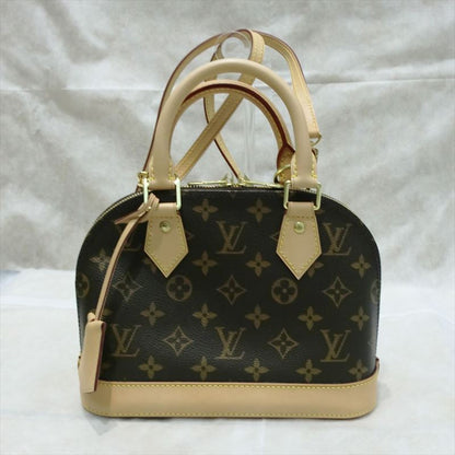 Louis Vuitton Louis Vuitton Handbag Monogram Alma BB Marron Gold