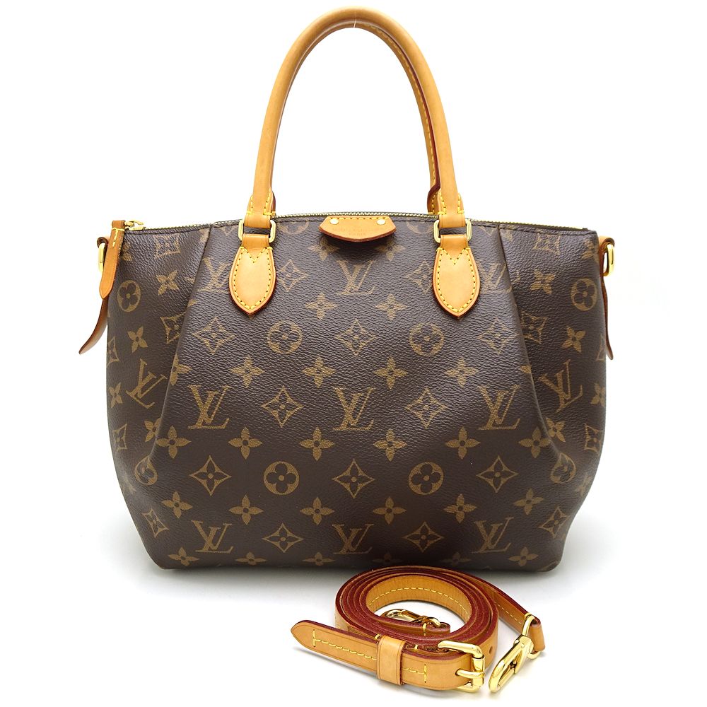 Louis Vuitton Monogram Turenne PM Shoulder Bag Brown