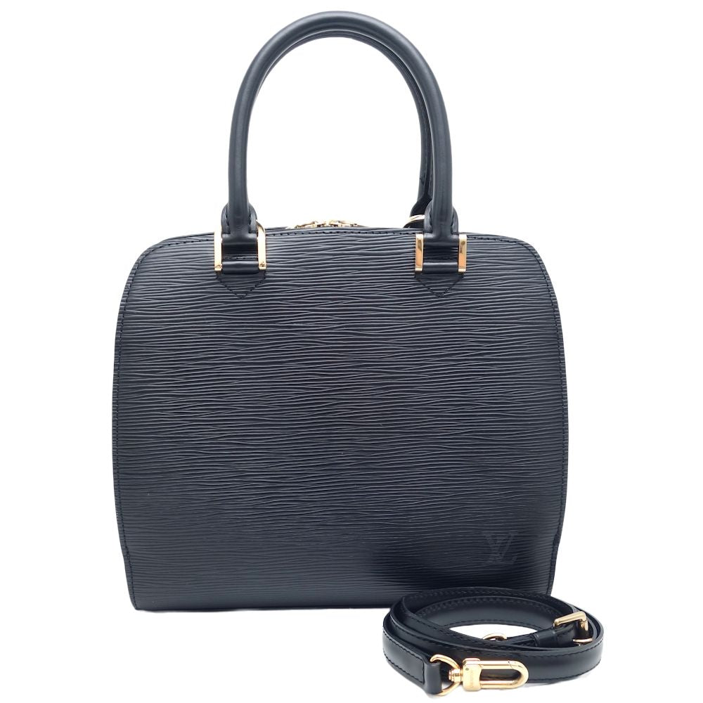 Louis Vuitton Epi  Pont Neuf Handbag Noir