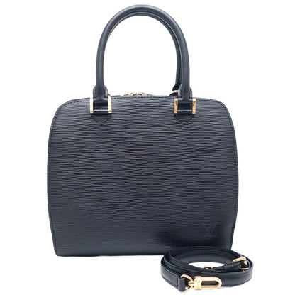 Louis Vuitton Epi  Pont Neuf Handbag Noir