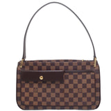 Louis Vuitton Damier Aubagne Shoulder Bag Brown