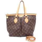 Louis Vuitton Monogram Palermo PM 2way Bag Brown