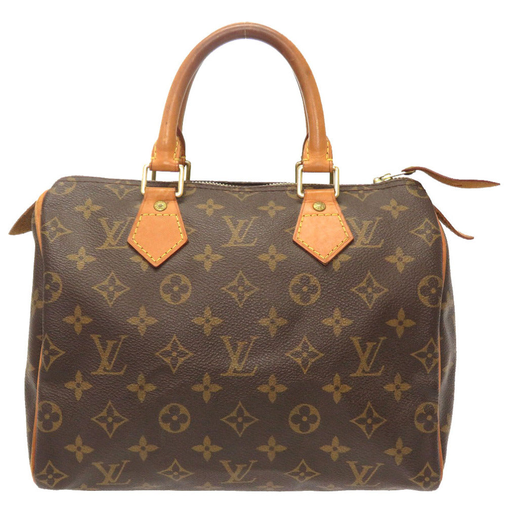 Louis Vuitton Monogram Speedy 25 Handbag Bag LV