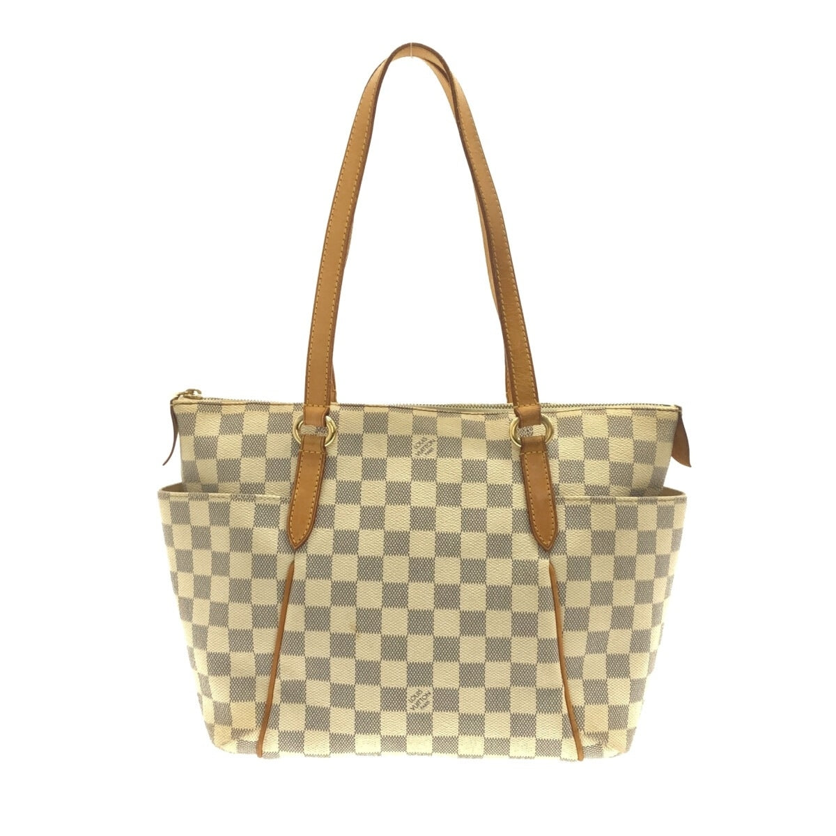 Louis Vuitton Totally PM Shoulder Bag Azur Damier Azur Canvas