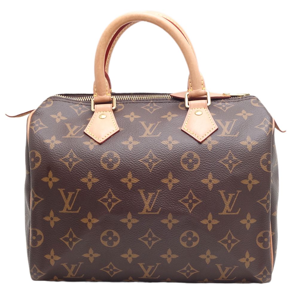 Louis Vuitton Monogram  Speedy 25 Handbag Brown