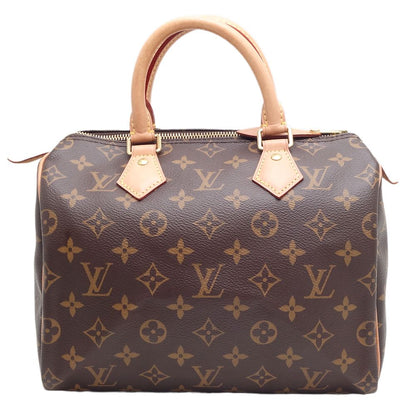 Louis Vuitton Monogram  Speedy 25 Handbag Brown