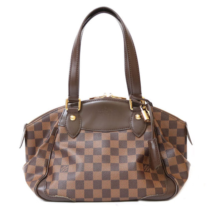 Louis Vuitton Verona PM Damier Shoulder Bag Brown