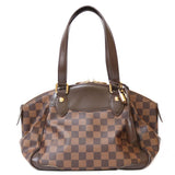 Louis Vuitton Verona PM Damier Shoulder Bag Brown